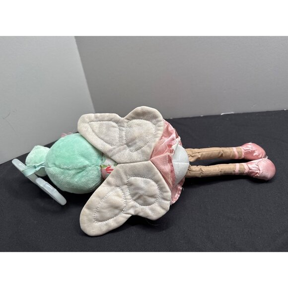 Go By Goldbug Inc. Floral Fairy Doll With Wings & Pink Ballet Slippers Brown Gre - Picture 3 of 7